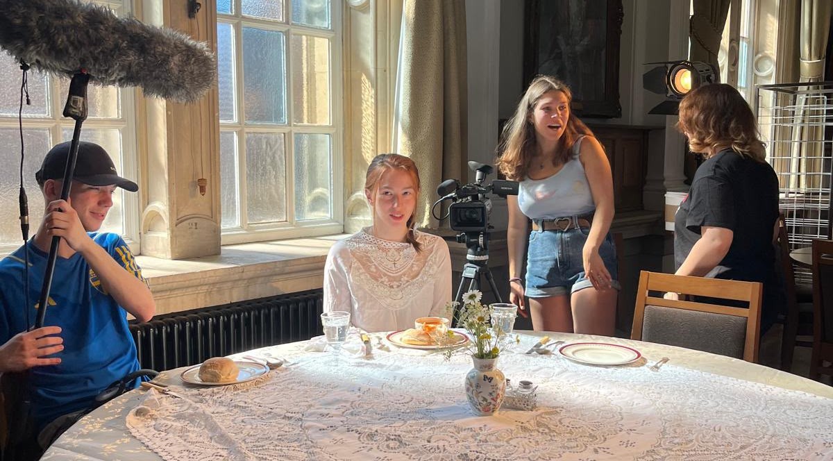Wasted Words Filming